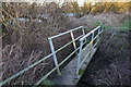 Riverside footbridge near Barlby in YO8 5JZ