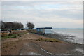 Beach huts on Mill Beach in CM9 4RA