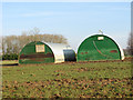 Pig arks by Newstead Farm in NR10 4PW