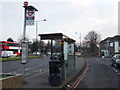 Morden - the George (bus stop) in SM4 5SG
