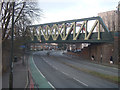 London Road railway bridge, Morden in SM4 5SG