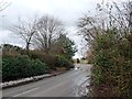 Ledhsam Lane, looking north in CH66 0NF