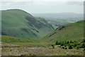Cwm Berwyn seen from Esgair Fawr, Ceredigion in Tregaron Community