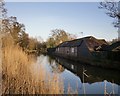The River Wey Navigation, at the site of the former Newark Mill (3) in GU23 6DP