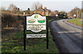 Carlton in Lindrick village sign in S81 9DX