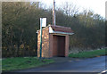 Bus Shelter on Crofts Hill in Bridlington North Ward