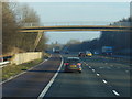 M5 northbound towards Junction 11a in GL4 6LP