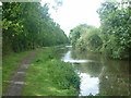 Towpath to Bell Bridge on the Coventry Canal in WS13 8SG