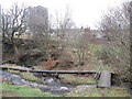 Footbridge over Hebble Brook, Illingworth in HX3 5FJ