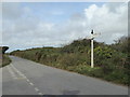 Finger post on the road between Mitchell and Ladock in TR8 5BA