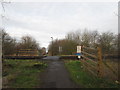 Land Ends Road level crossing, Thorne in DN8 4EU