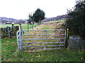 Gate on Sowerby Bridge FP82 in HX6 3RB