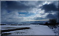 Snow fields, on Longstone Edge in Calver & Longstone Ward