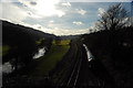 Train at Dundas Aqueduct in BA15 2JF