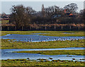 Flooded fields near the River Soar in LE19 2GA