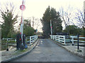 Swing bridge on Wheat Lane in L40 4BS