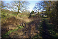 Drained Lancaster Canal in Levens and Crooklands Ward
