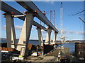 The Queensferry Crossing - southern approach viaduct in EH30 9UT