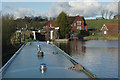 Approaching Knowle Locks in B93 0ED