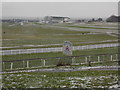 Epsom: wintry view over the racecourse in KT18 5QJ