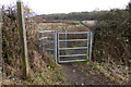 Footpath goes east from Finchdean Road in PO9 6BX