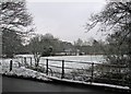 Great Shelford: snowy meadows in CB22 5EN