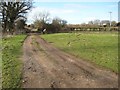 Farmland access road in GL20 7EG