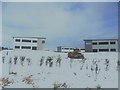 Kingshill (Business) Park under snow in AB32 6UF
