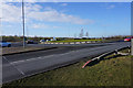 Roundabout on the A605 in PE2 6XD