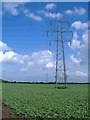 Pylons, near Crudwell in SN16 9RZ