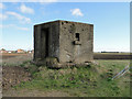 Hexagonal WW2 pillbox at Clamp Gate Bridge, Fishtoft in PE21 0SB