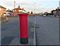Postbox on Gallards Hill in Braunstone in LE3 3DN
