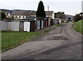 Lockup garages on the east side of Heol-y-Mynydd, Aberdare in CF44 8AG