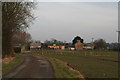 Road to Rose Cottage Farm near Leconfield in HU17 7LJ