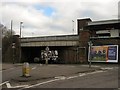 Railway Bridge, Market Place, Haywards Heath in Haywards Heath