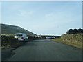 Barley Lane with Pendle Hill beyond in Barley-with-Wheatley Booth