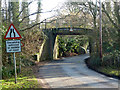 Old railway bridge, Wangfield Lane in SO32 2SX