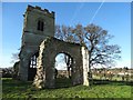 Ruins of St Helen's Church, South Wheatley in North Wheatley