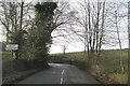Grindleton Road at West Bradford village boundary in BB7 4QH