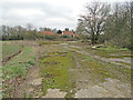 Dispersal area off the perimeter track at Horham in Horham