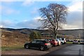  Beech and parking at Cardrona Hotel in EH45 8NE