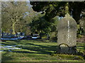 Gravestones at St. Peter's Church in Copt Oak in LE67 9QB
