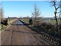 Private track, public footpath, near Wink House in DN5 7DF