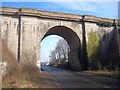 Blisworth: Northampton Road railway bridge in NN7 3DY