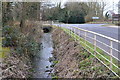 Stream beside Lower Road, Netheravon in SP4 9EE