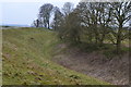 Ditch and bank at Avebury in SN8 1RD