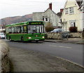 Llanelli bus in Glynhir Road, Pontarddulais in SA4 8PE