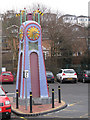 Strange clock at Stourbridge Junction  in DY9 0AW