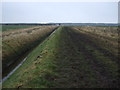 Bridleway beside the Turf Gutter & Eske River Side Drain in HU17 9SZ
