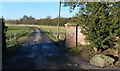 Private road to Bagworth Park Farm in LE67 1AS